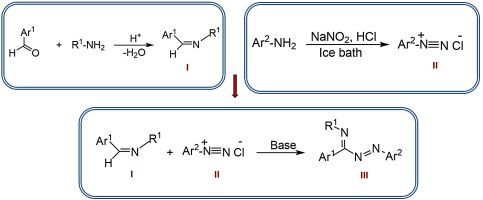 Preparation of new types of liner and macro cyclic formazan derivatives based on trimethoprim and study on their biological properties